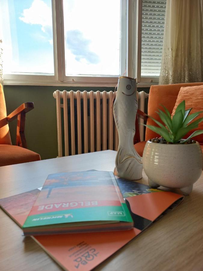 Apartman Central Place Belgrado Buitenkant foto