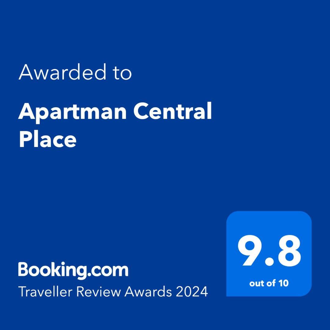 Apartman Central Place Belgrado Buitenkant foto
